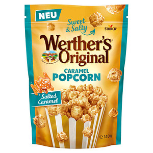 Werther’s® Original SALTED CARAMEL Popcorn 140,0 g, 1 Pack