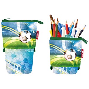 ROTH Schlampermäppchen Fußball Motiv, 13,5 x 6,0 cm