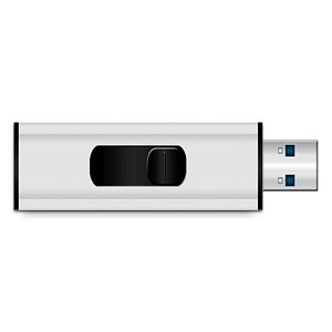 MediaRange USB-Stick schwarz, silber 64 GB, 1 St.