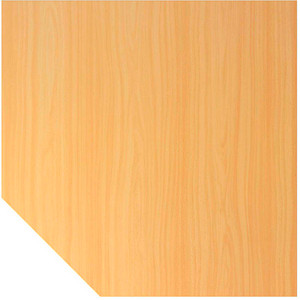 HAMMERBACHER Verbindungsplatte VXBT12 buche, grafit Trapezform 120,0 x 120,0 x 2,5 cm