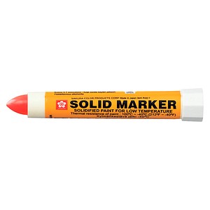 Sakura Solid Industriemarker rot, 1 St.