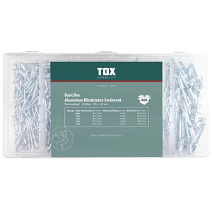 TOX Blindnieten-Sortiment BASIC 400-teilig