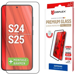 DISPLEX® Premium Glass Display-Schutzglas für Samsung Galaxy S24, Galaxy S25