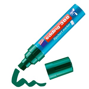 edding 388 Flipchart-Marker grün 4,0 - 12,0 mm, 1 St.