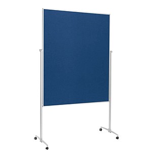 magnetoplan Moderationswand 120,0 x 150,0 cm marineblau