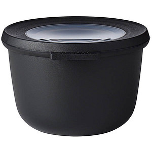 MEPAL Frischhaltedose Cirqula 8,5 cm hoch schwarz 0,5 l, 1 St.