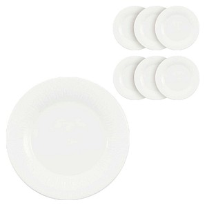BAUSCHER Teller SMART STRIPES Fahne weiß Ø 23,0 cm, 6 St.