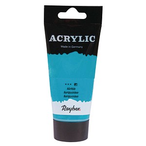 Rayher Acrylic Acrylfarben türkis 75,0 ml, 1 St.