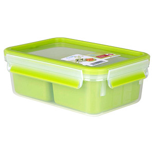 emsa Lunchbox CLIP & GO 5,8 cm hoch transparent 0,55 l