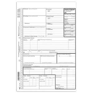 RNK-Verlag Frachtbrief Frachtbriefe, 50 St.