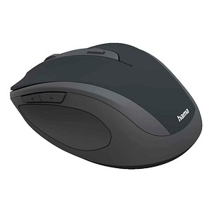 hama WM-400 Maus ergonomisch kabellos schwarz
