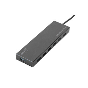 DIGITUS USB-Hub DA-70241-1 7-fach grau