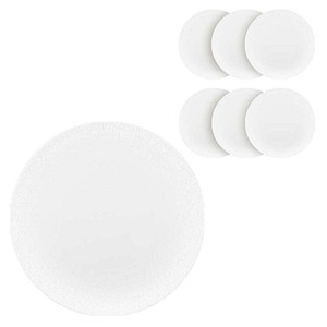 BAUSCHER Teller SMART CRUST coup weiß Ø 26,0 cm, 6 St.