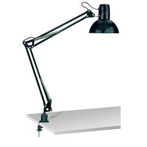 MAUL MAULstudy Schreibtischlampe schwarz mit Tischklemme