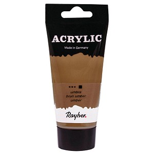 Rayher Acrylic Acrylfarben umbra 75,0 ml, 1 St.