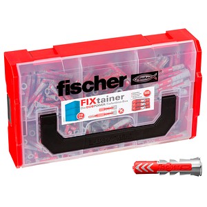 fischer FixTainer - DuoPower kurz/lang 2K Universaldübel-Sortiment Ø 6/8 mm 30/40/50/65 mm, 210 Stück