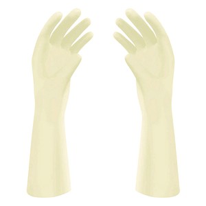 Meditrade® unisex OP-Handschuhe Gentle Skin® Smooth beige Größe 7, 50 Paar