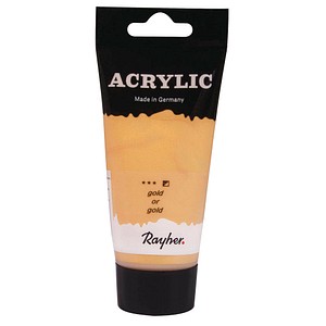 Rayher Acrylic Acrylfarben gold 75,0 ml, 1 St.