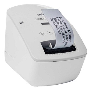 brother QL-600G Etikettendrucker weiß, grau