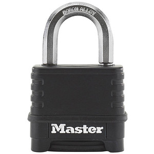 Master Lock® Vorhängeschloss M178EURD schwarz, 1 St.