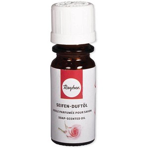 Rayher Seifen-Duftöle Rose 10,0 ml transparent