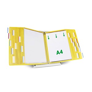 tarifold Sichttafelsystem 434304 DIN A4 gelb mit 30 St. Sichttafeln