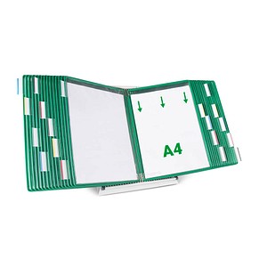 tarifold Sichttafelsystem 434305 DIN A4 grün mit 30 St. Sichttafeln, 1 St.