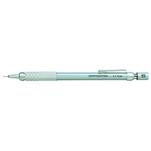 Pentel Graphgear 500 PG51 Druckbleistift silber HB 0,3 mm, 1 St.