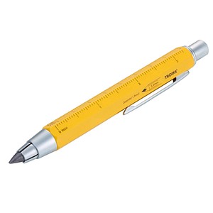 TROIKA® ZIMMERMANN 5,6 Bleistift HB gelb, 1 St.