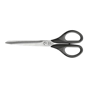 Printus Papierschere schwarz-grau 18,0 cm