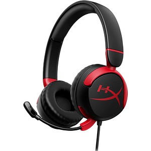 HyperX™ Cloud Mini Gaming-Headset schwarz, rot