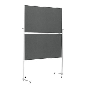 magnetoplan Moderationswand 120,0 x 150,0 cm dunkelgrau