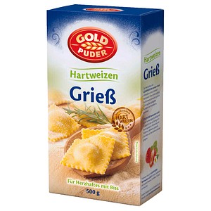 GOLDPUDER Hart-Weizen Grieß 500,0 g, 1 St.