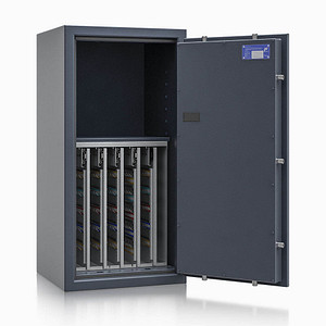 ISS safe4key Schlüsseltresor grau mit 440 Haken, Elektronikschloss, 50,0 x 42,0 x 100,0 cm, 1 St.