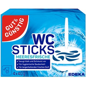 GUT&GÜNSTIG WC-Duftspüler Meeresfrisch, 4 St.