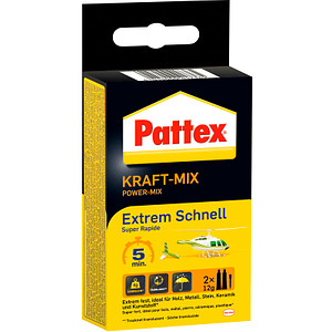 Pattex KRAFT-MIX POWER-MIX Extrem Schnell 2 Komponenten-Kleber 24,0 g, 1 St.