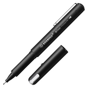 STABILO dr!ver Fineliner schwarz 0,4 mm, 1 St.