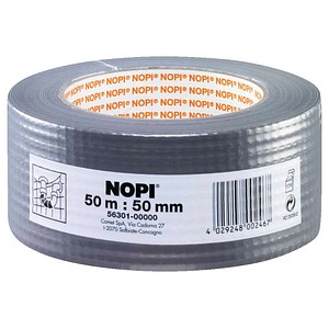 NOPI Gewebeband silber 50,0 mm x 50,0 m 1 Rolle