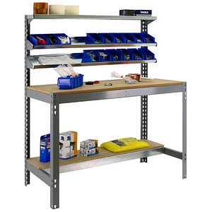 Simonrack Werkbank SIMONWORK BT1 900 grau 91,0 x 61,0 x 144,5 cm