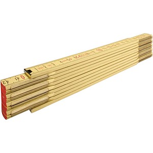 STABILA Zollstock Serie 600 Type 607, 01104, Holz 200 cm