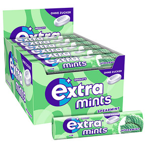 extra® mints Bonbons 24x 16 Dragees, 24 St.