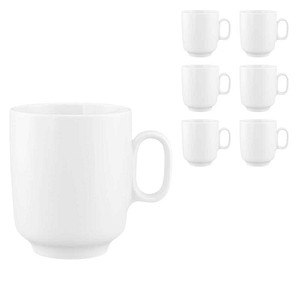 Seltmann Weiden Kaffeetassen weiß 0,43 l, 6 St.