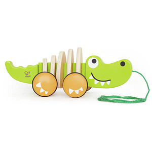 Hape Nachzieh-Krokodil "Croc" Lernspielzeug, 1 St.