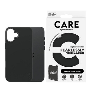 CARE by PanzerGlass® Fashionable Case Handy-Cover für Apple iPhone 16 Plus schwarz