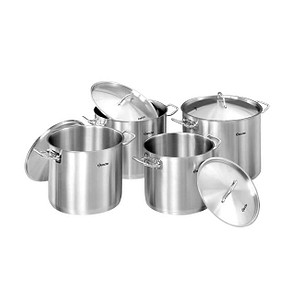 Bartscher Topf-Set T4 silber 4-tlg., 1 St.