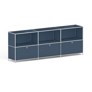 viasit Sideboard System4, 214891 violettblau 227,9 x 40,4 x 80,7 cm, 1 St.