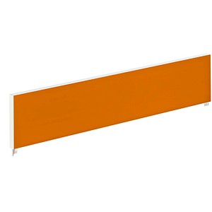 PAPERFLOW Tischtrennwand, orange 120,0 x 33,0 cm, 1 St.