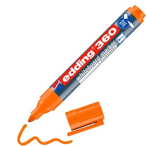 edding 360 Whiteboard-Marker orange 1,5 - 3,0 mm, 1 St.