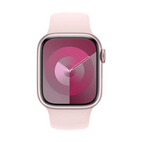 Apple Watch Series 9 41 mm Aluminium (GPS) Sportarmband S/M pink | Printus