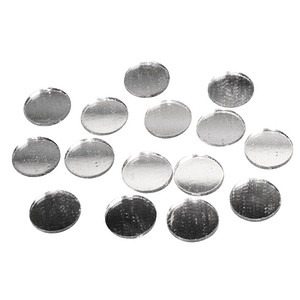 Rayher Mosaiksteine Spiegel Spiegelmosaik selbstklebend nicht zum Verfugen Ø 1,5 cm, 1 Pack